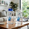 Bình nước AQUA 2.6L LocknLock HAP739B (Xanh và trắng)