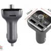 Tẩu sạc đa năng Earldom 5 in 1 FM Transmitter Audio Adapter Car Kit ET-M11