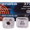 Pin cúc áo Renata Silver Oxide bạc SR626SW - 377