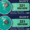 Pin sony Sr616
