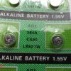 Vỉ 10 Pin cúc áo Alkaline AG1 - SR621SW - GP364