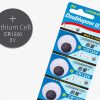 Vỉ 5 Pin cúc áo Doublepow Lithium CR1220