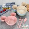 Bát ăn dặm ngộ nghĩnh hình chuột Mickey (Gồm Bát Đũa Thìa và Dĩa)
