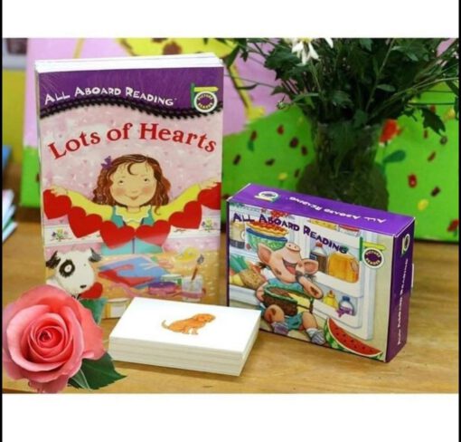 All aboard reading 12books + 288 Flashcard - Ảnh 5