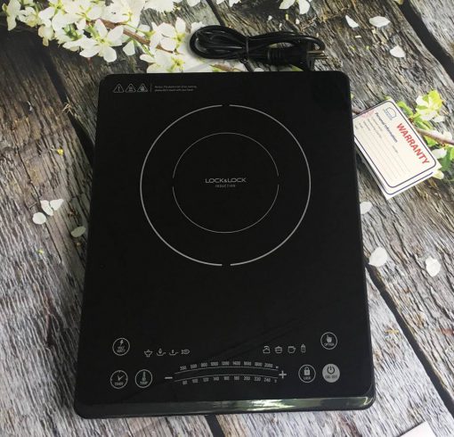 Bếp từ Ultra-Slim Lock&Lock EJI131BLK (2000W) - Đen