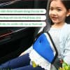 Tấm đệm gắn dây an toàn cho trẻ em trên ô tô