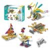 Lego thông minh STEM DIY Robot Kits 4 in 1 HIQ R729