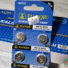 Vỉ 10 viên pin cúc áo Alkaline AG12 – 386A