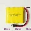 Pin sạc AA 4.8V 700mAh
