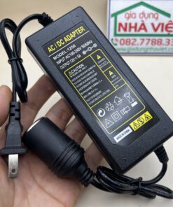 Bộ chuyển nguồn 220V về tẩu sạc ô tô 12V 5A 60W