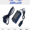 Bộ chuyển nguồn 220V về tẩu sạc ô tô 12V 5A 60W