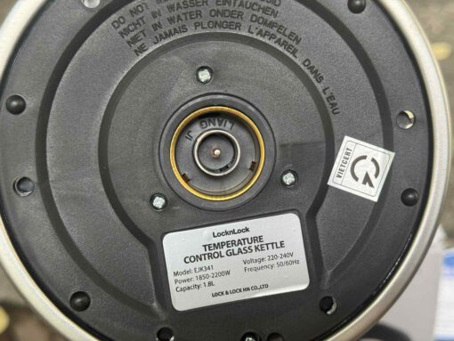 Ấm siêu tốc thủy tinh có điều chỉnh nhiệt độ LocknLock EJK341 (1.8L) - Ảnh 10