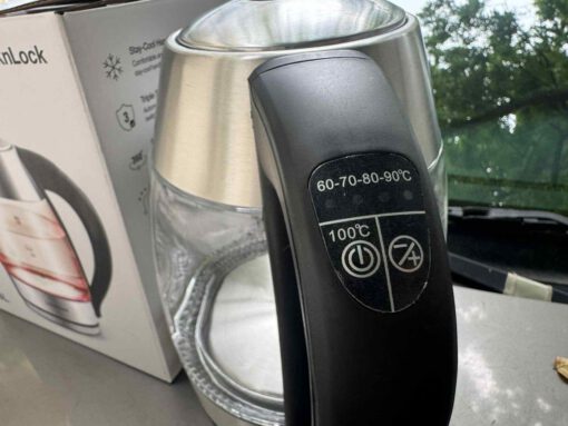 Ấm siêu tốc thủy tinh có điều chỉnh nhiệt độ LocknLock EJK341 (1.8L) - Ảnh 8
