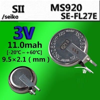 Pin cúc áo SII Seiko MS920SE FL27E - Gia Dụng Nhà Việt