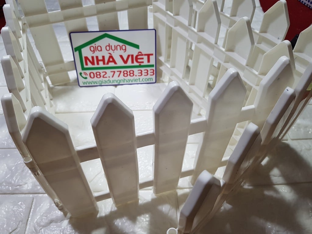 Bộ hàng rào nhựa trang trí cây thông noel - Gia Dụng Nhà Việt