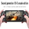 Máy chơi game cầm tay X9-S 5.1 inch Save game, Thẻ nhớ, PlayStation 1, SEGA, Nintendo NES, GBA Game thùng