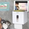 Hộp treo đựng giấy vệ sinh treo tường Ecoco E1612