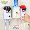 Bộ nhả kem đánh răng treo bàn chải kèm 2 ly ngộ nghĩnh Ecoco E1501