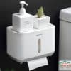 Hộp treo đựng giấy vệ sinh treo tường chống thấm Ecoco E1807