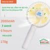 Quạt pin sạc cầm tay bỏ túi mini fan Doublepow DP-F99