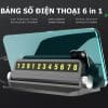 Bảng số đỗ xe đóng mở kiêm giá điện thoại F03