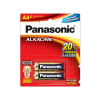 Bộ 2 pin tiểu kiềm AA LR6 Panasonic Alkaline LR6T 1.5V