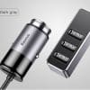 Tẩu sạc 4 cổng USB kéo dài 1.5m Baseus