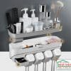 Kệ cốc bàn chải đánh răng kèm nhả kem đa năng Mengri XS-089