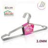 Bộ 10 mắc quần áo inox chống gỉ Kaiwang 40cm