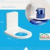 Giá treo dầu gội - sữa tắm - nước rửa chén - khử trùng dán tường