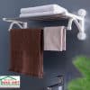 Giá treo khăn 2 tầng dán tường inox Takoo KR-513