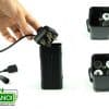 Hộp pin 18650 cổng USB DC 4 pin 8.4V chống nước