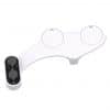 Vòi xịt rửa vệ sinh nóng lạnh 2 vòi Bidet Q03 tương thích bồn cầu liền khối uốn cong