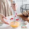 Dụng cụ đánh trứng bán tự động inox chống gỉ Kaiwang KW155