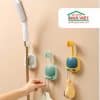 Giá đỡ vòi hoa sen dán tường điều chỉnh linh hoạt tích hợp móc treo Takoo TK005