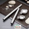 Dụng cụ cán bột inox 304 Kaiwang KW501