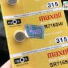 Pin cúc áo Maxell Silver Oxide 315 SR716SW 1.55V