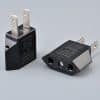 Phích nối điện chuẩn C to A chân tròn Việt Nam sang chân dẹt Mỹ Nhật GM84 6A 250V