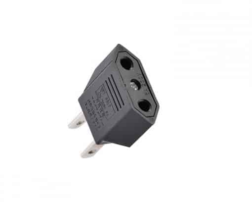 Phích nối điện chuẩn C to A chân tròn Việt Nam sang chân dẹt Mỹ Nhật GM84 6A 250V - Hình ảnh 5