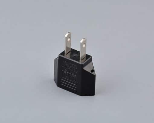 Phích nối điện chuẩn C to A chân tròn Việt Nam sang chân dẹt Mỹ Nhật GM84 6A 250V - Hình ảnh 10