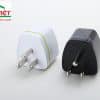 Phích nối điện đa năng chuẩn B 2 dẹt 1 tròn WN05 đồng nguyên chất