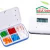 Hộp thuốc cầm tay nhắc giờ uống thuốc 6 ngăn CR-211
