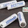 Bộ 2 pin tiểu sạc AA Beston 1.2V 1200mAh Ni-MH
