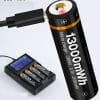 Pin sạc Beston Li-ion MicroUSB 18650 3.7V 3500mAh 70M-35