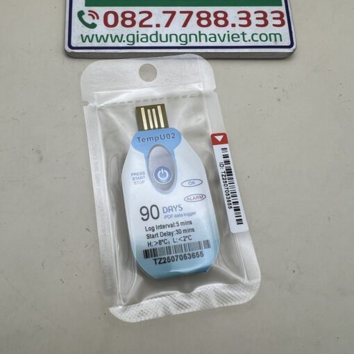 Bộ ghi dữ liệu nhiệt độ tự động 90 ngày TempU USB PDF Temperature Data logger - Ảnh 12