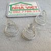 Lò xo cực âm khay pin đại D LR20 pin trung C LR14