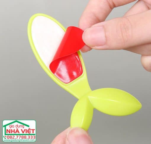 Phụ kiện tay cầm nâng nắp bồn cầu toilet hình lá cây - Hình ảnh 4