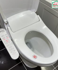 Nắp bồn cầu điện tử Hyundae Bidet HB-7023 sưởi xịt - sấy khô - rửa cho trẻ em