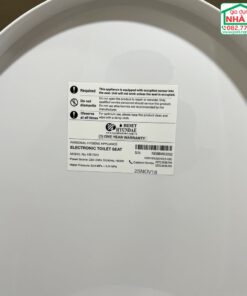 Alternative view of Nắp bồn cầu điện tử Hyundae Bidet HB-7023 sưởi xịt - sấy khô - rửa cho trẻ em