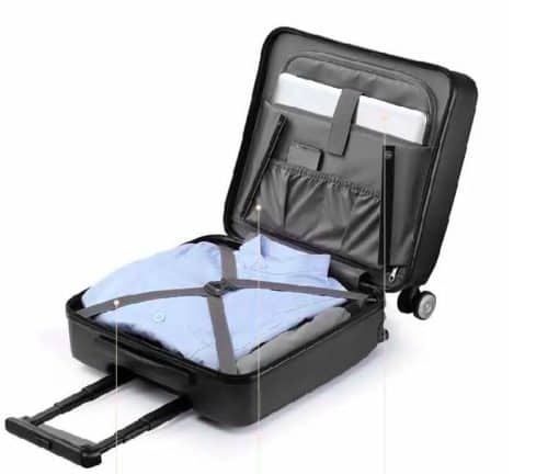 Vali xách tay 18inch Novae Rolling Tote Black Samsonite TQ9*09004 - Hình ảnh 5